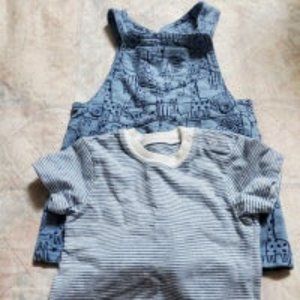 9 month baby boy Overall Set